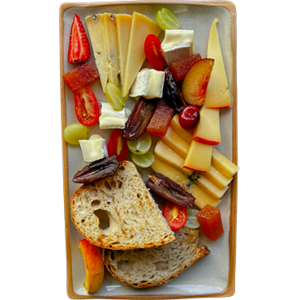 Degustación de quesos y dulces locales